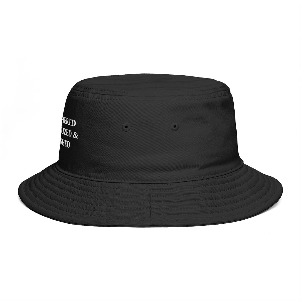 Unbothered Moisturized & Polished Bucket Hat — Funny Self-Care Sun Hat
