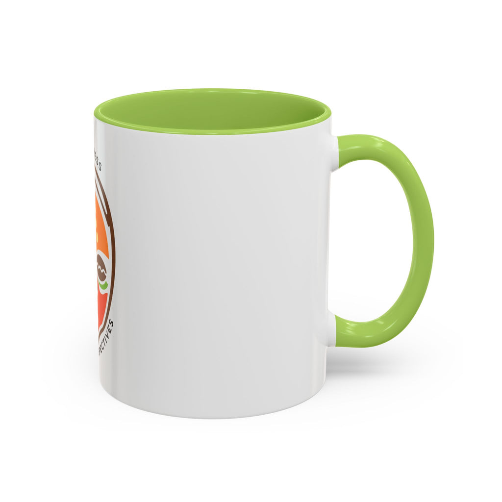 African Mask Accent Coffee Mug — ISKA PRESS "African Perspectives" 11/15oz
