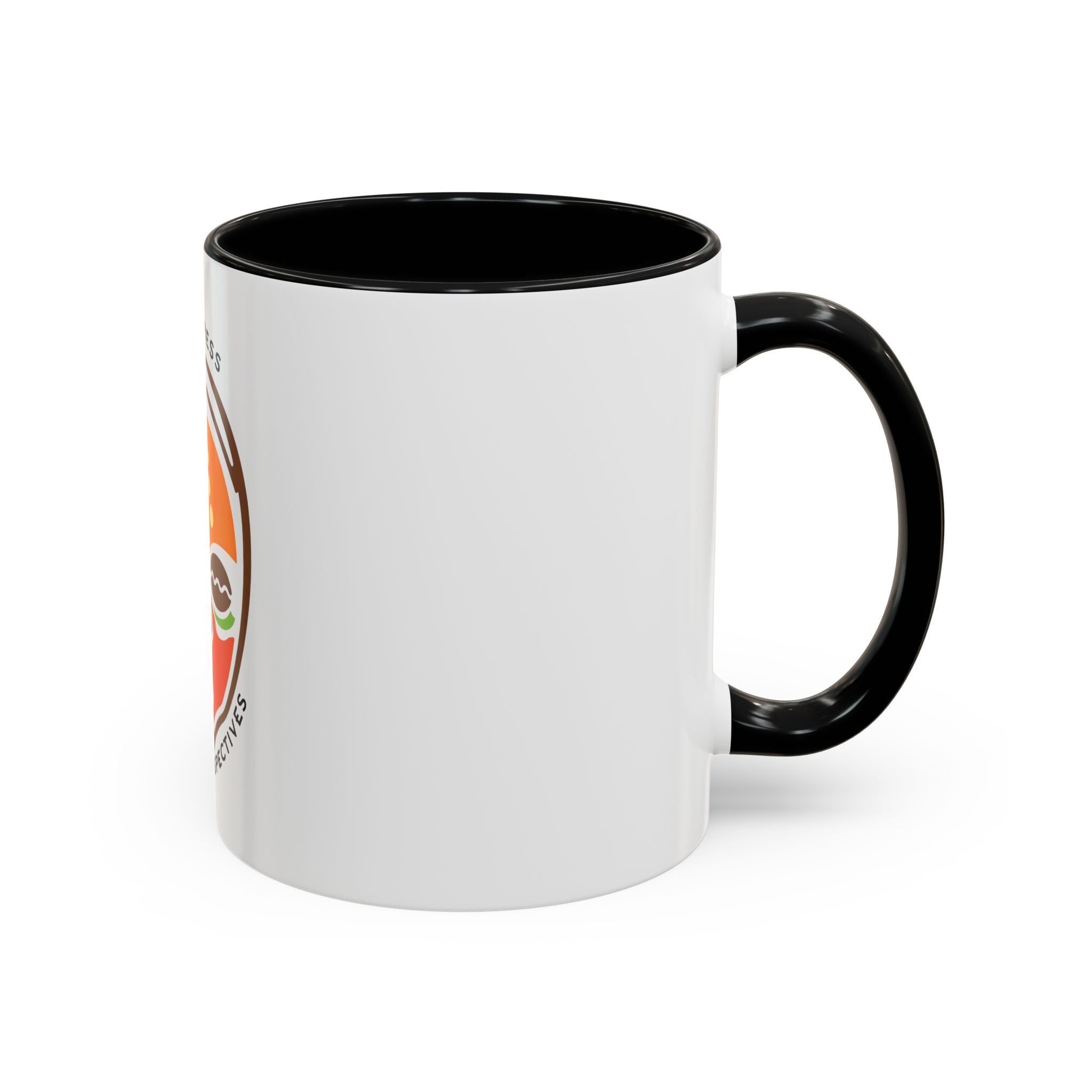 African Mask Accent Coffee Mug — ISKA PRESS "African Perspectives" 11/15oz