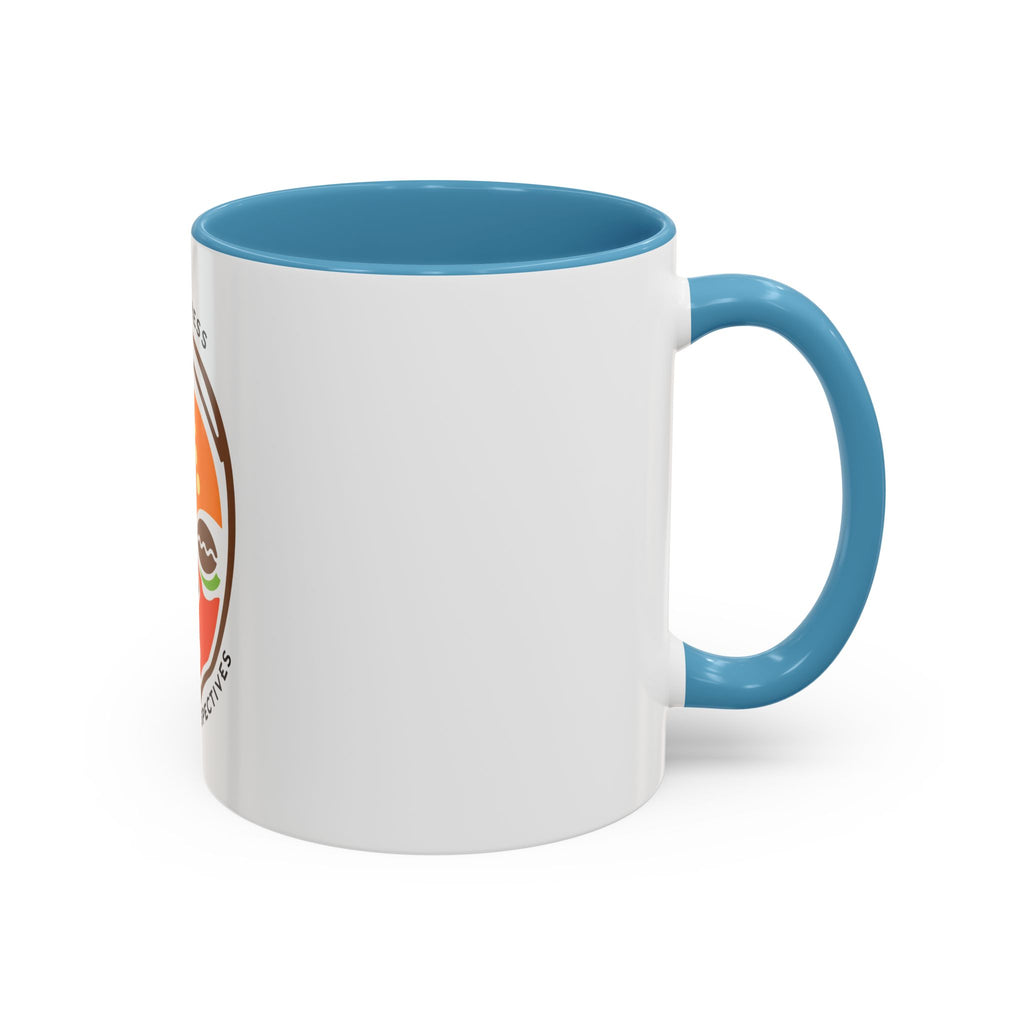 African Mask Accent Coffee Mug — ISKA PRESS "African Perspectives" 11/15oz