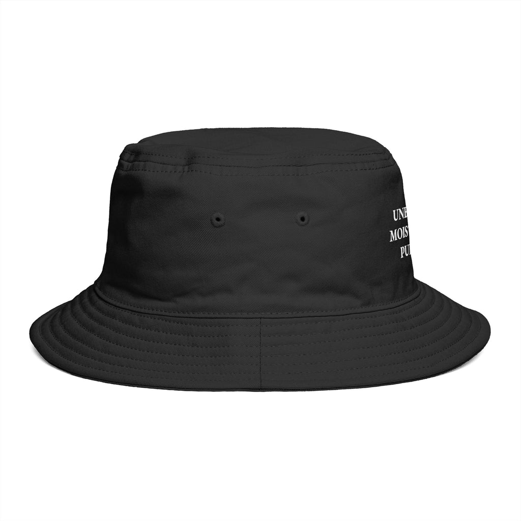 Unbothered Moisturized & Polished Bucket Hat — Funny Self-Care Sun Hat