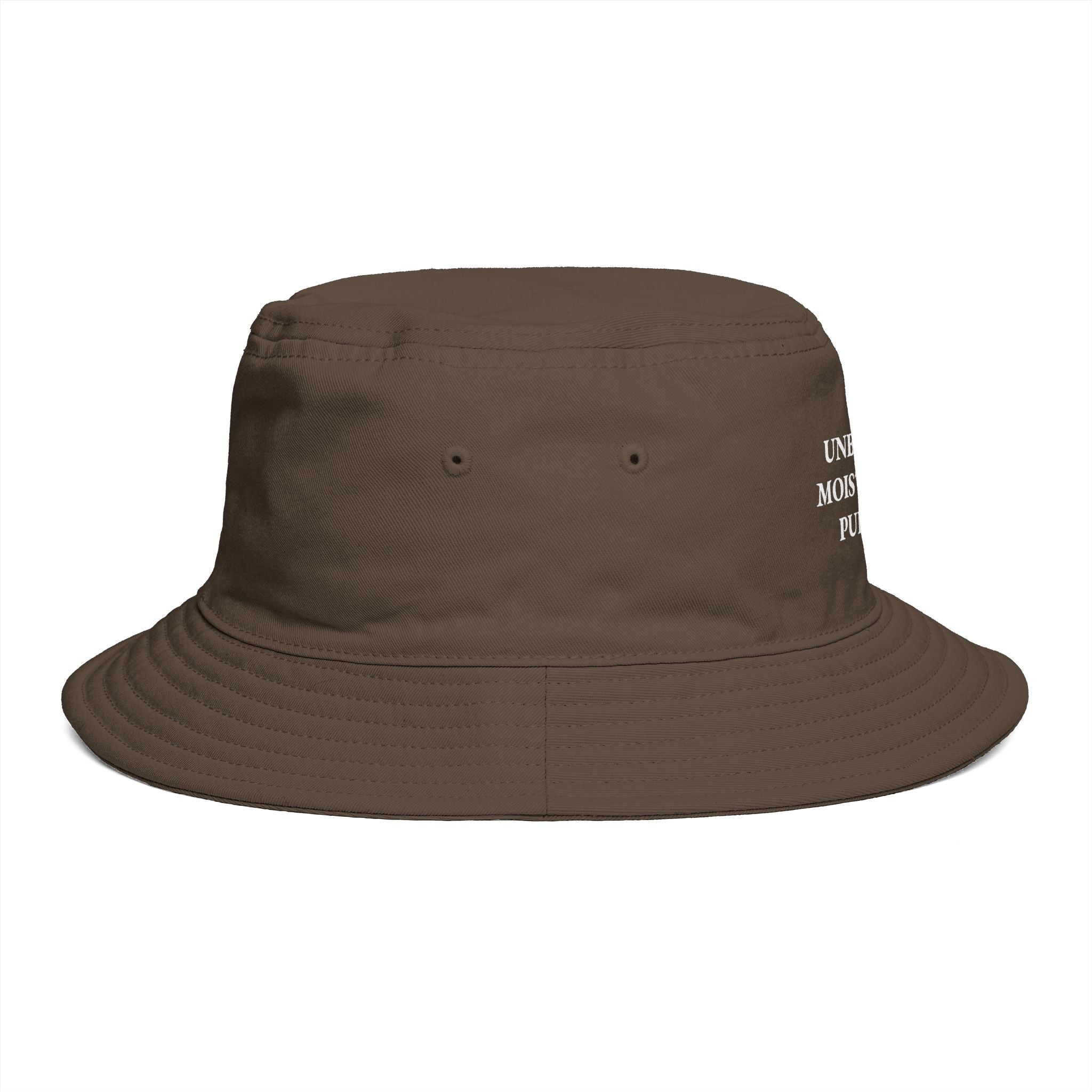 Unbothered Moisturized & Polished Bucket Hat — Funny Self-Care Sun Hat