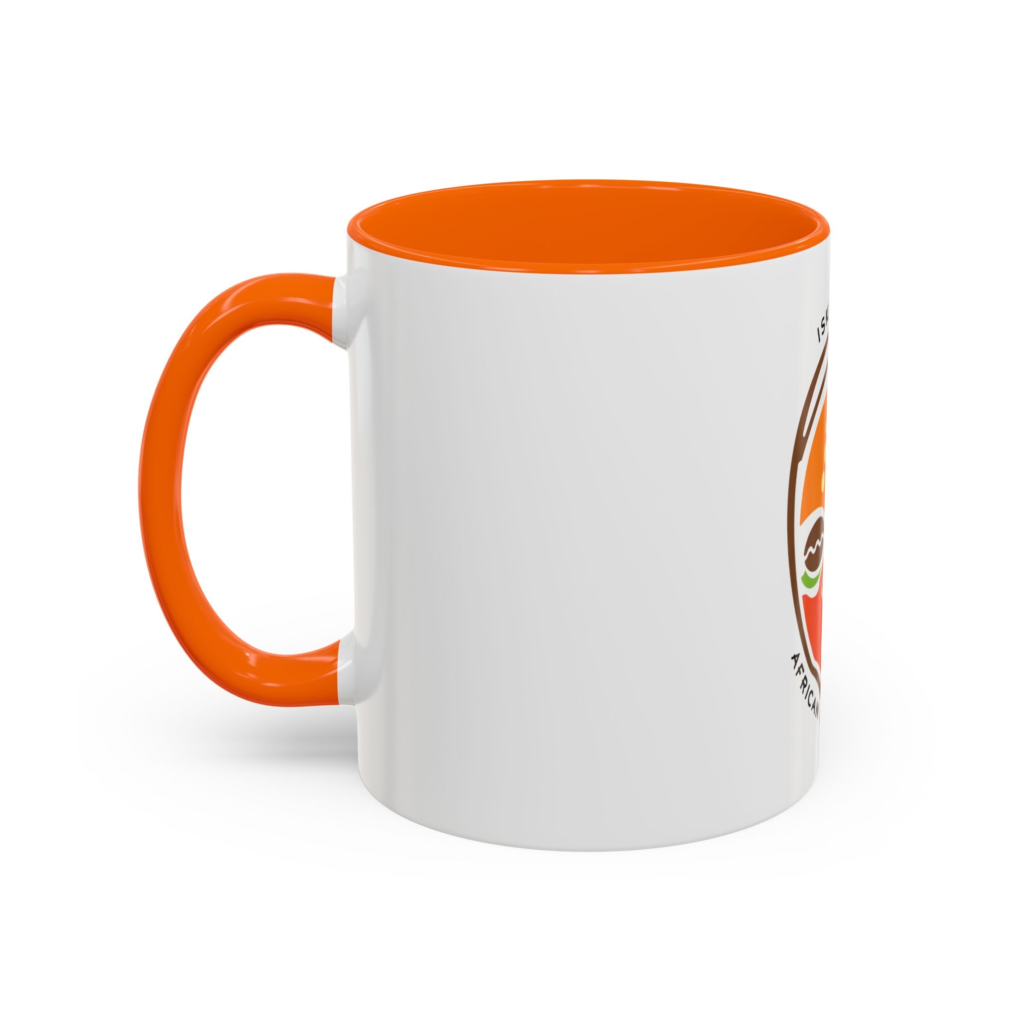 African Mask Accent Coffee Mug — ISKA PRESS "African Perspectives" 11/15oz