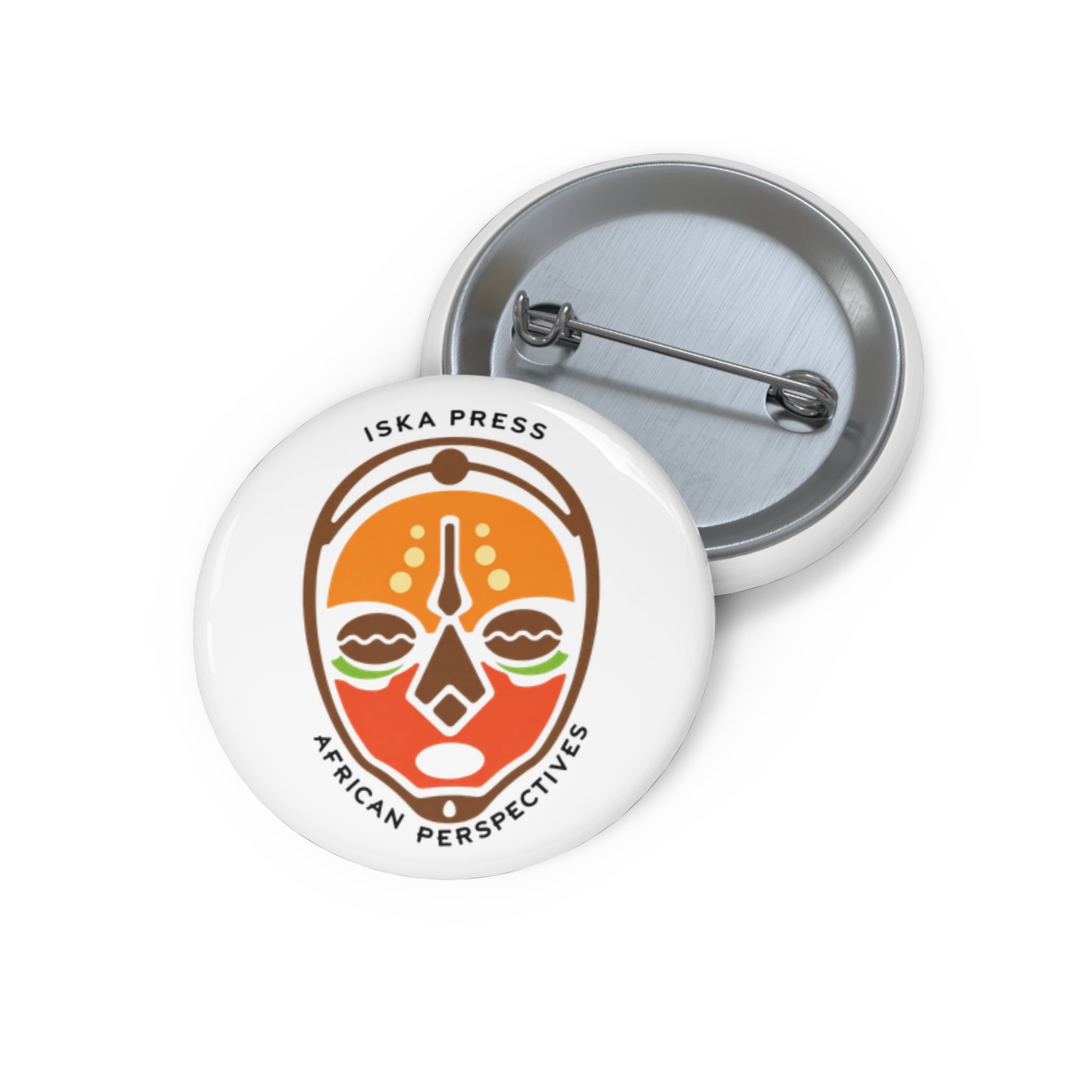 Pin Button — ISKA Press African Perspectives Logo Pin