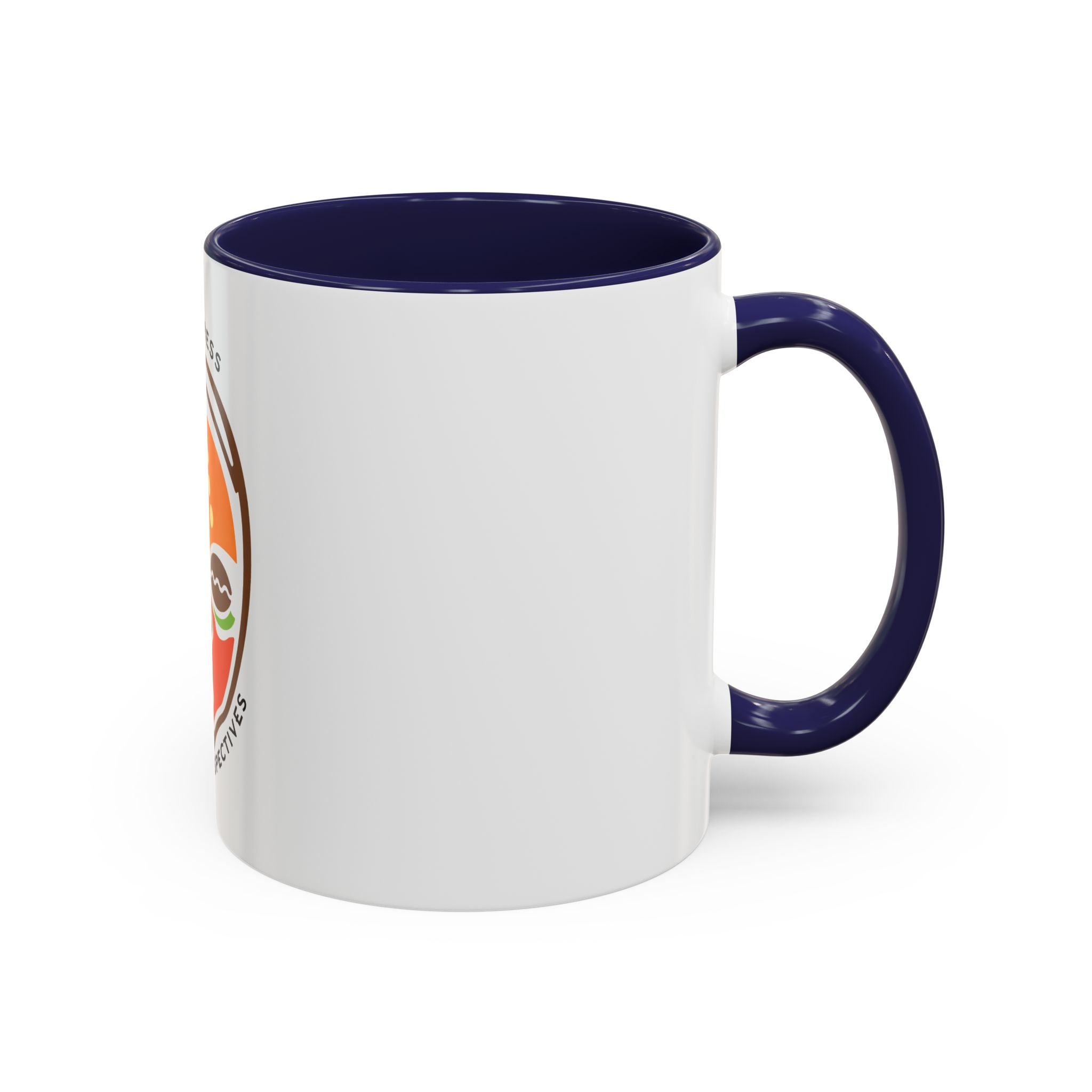 African Mask Accent Coffee Mug — ISKA PRESS "African Perspectives" 11/15oz