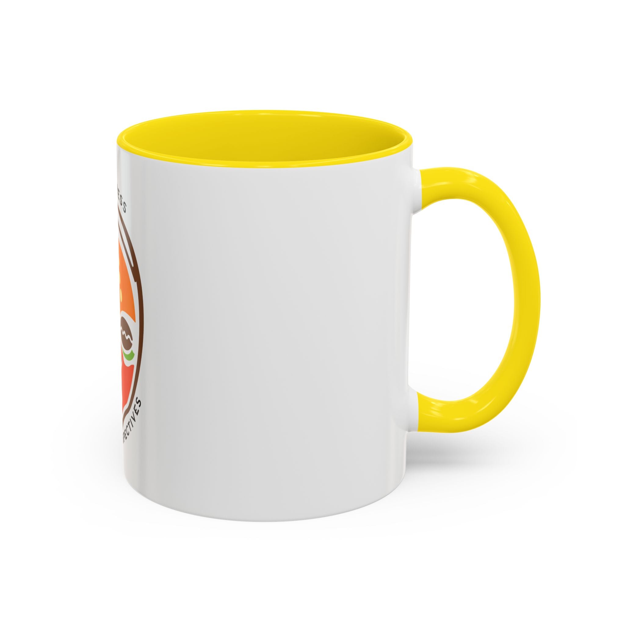 African Mask Accent Coffee Mug — ISKA PRESS "African Perspectives" 11/15oz